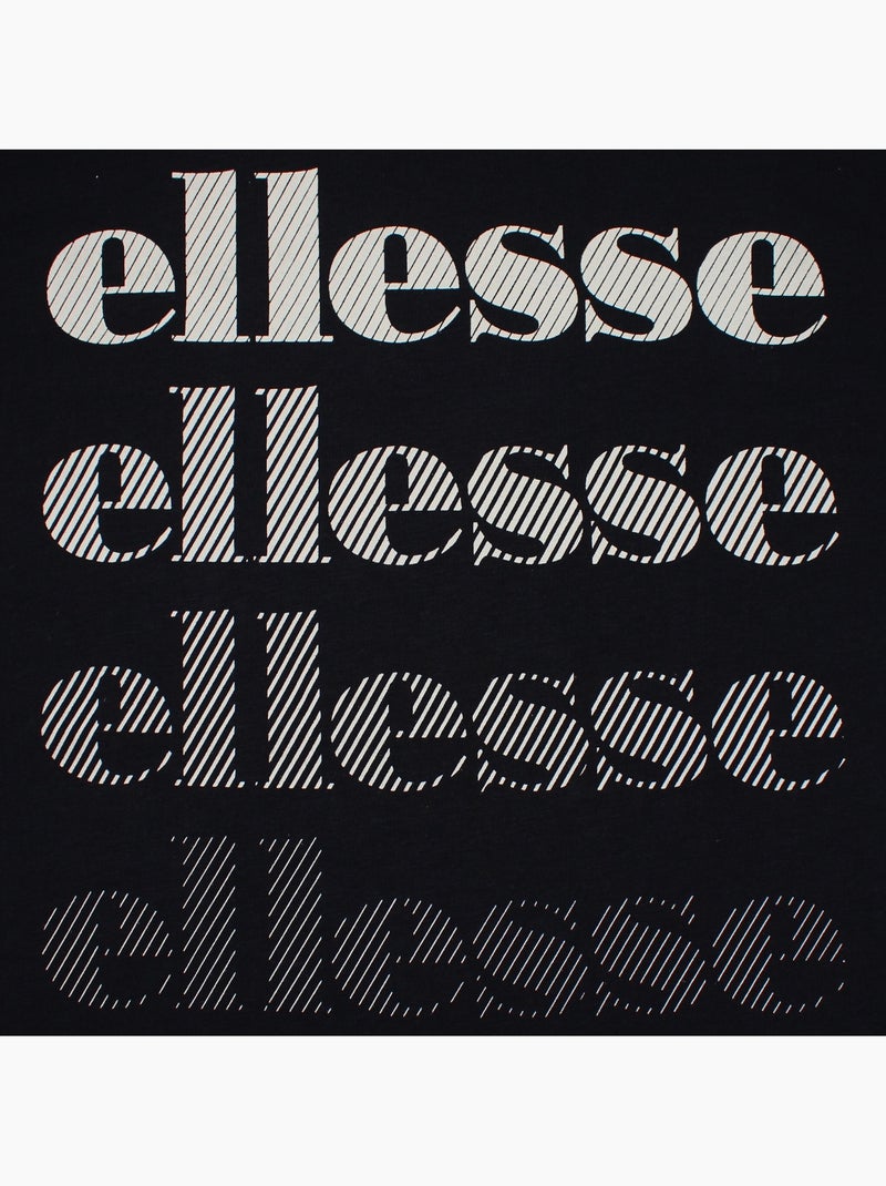 Ellesse - t-shirt manches courtes, col rond Noir - Kiabi