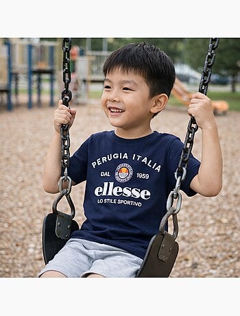 Ellesse - T-shirt manches courtes Garçon avec imprimé