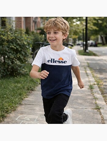 Ellesse - T-shirt manches courtes Garçon avec imprimé
