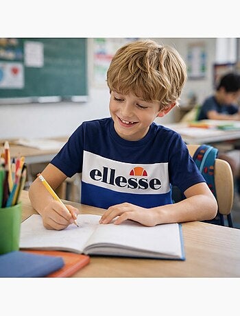 Ellesse - T-shirt manches courtes Garçon avec imprimé