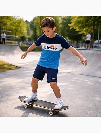 Ellesse - T-shirt manches courtes garçon et short