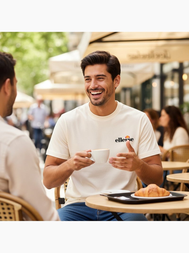 Ellesse - T-shirt manches courtes homme à imprimé Blanc - Kiabi