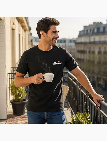 Ellesse - T-shirt manches courtes homme à imprimé