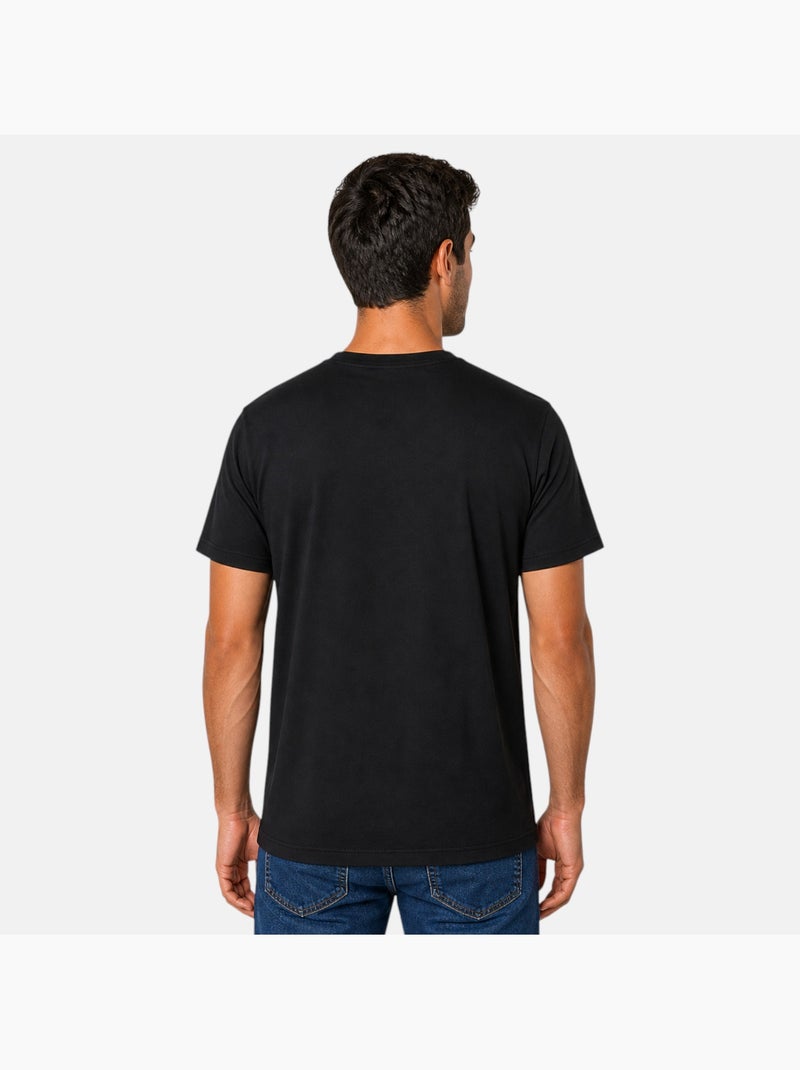Ellesse - T-shirt manches courtes homme à imprimé Noir - Kiabi