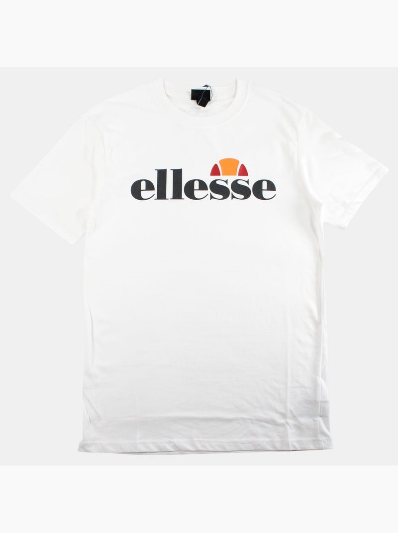 Ellesse - t-shirt manches courtes imprimé, col rond Blanc - Kiabi