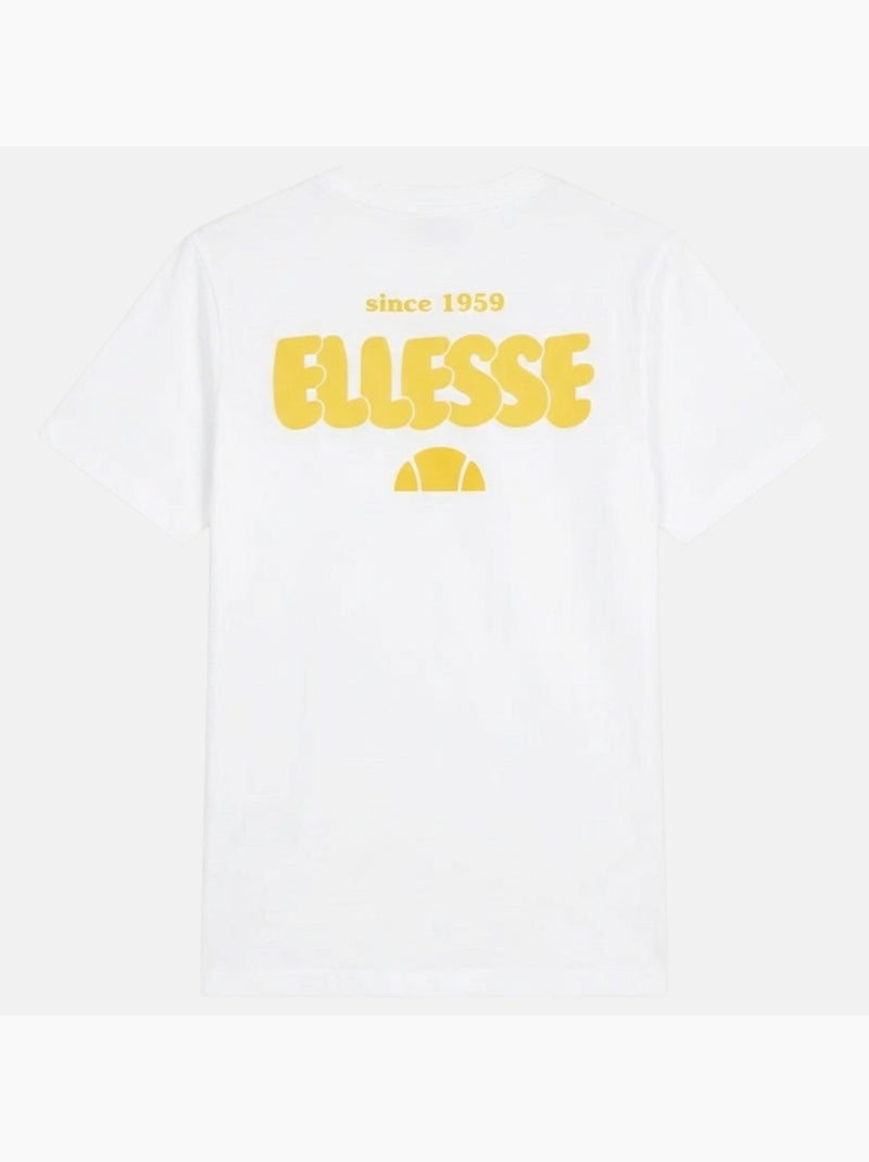 Ellesse - Tee shirt femme manches courtes Blanc - Kiabi