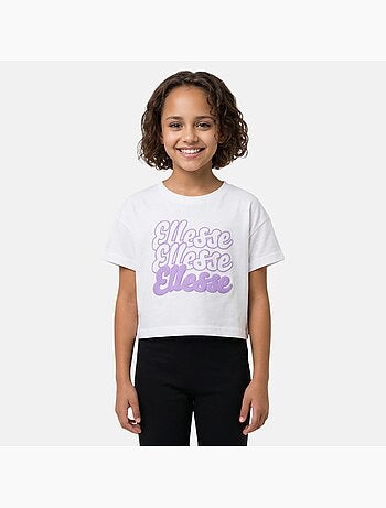 Ellesse - Top manches courtes Fille avec imprimé