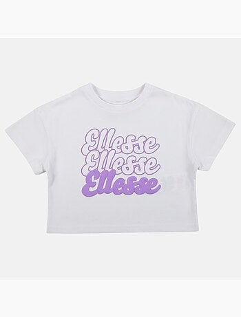 Ellesse - Top manches courtes Fille avec imprimé