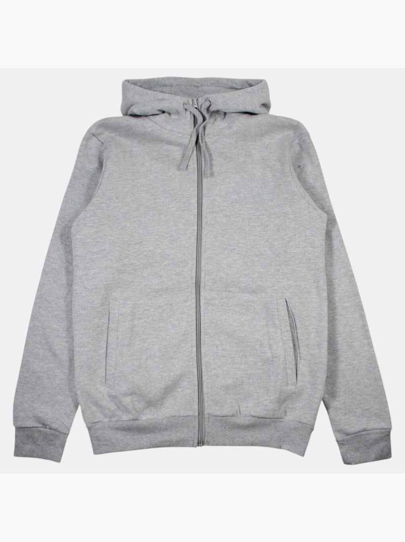 Ellesse - Veste sweat ? capuche homme ? imprim? Gris - Kiabi