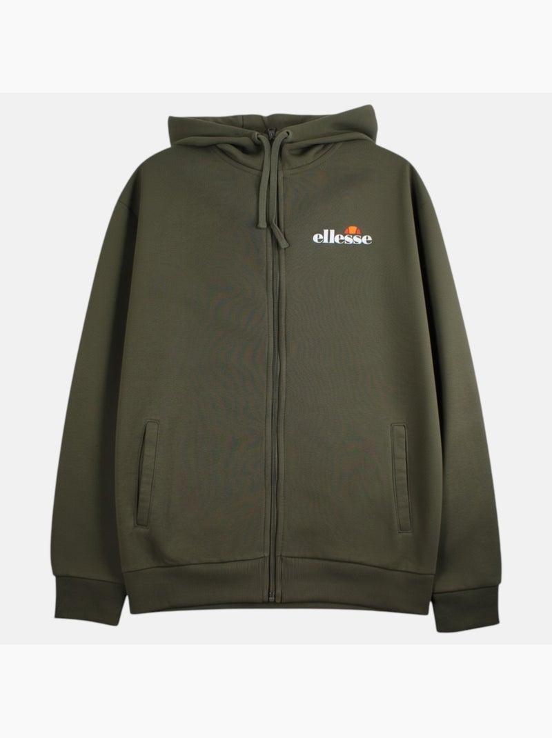 Ellesse - Veste sweat ? capuche Homme Kaki - Kiabi