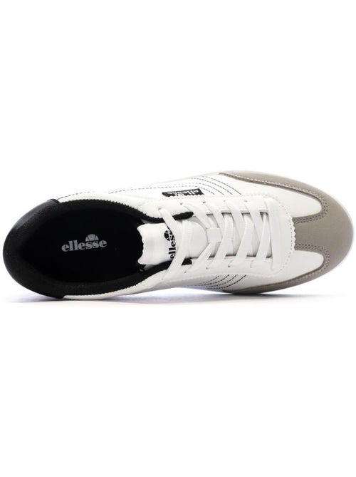 Ellesse Catarina Dames Sneakers Wit/Donkergrijs - Kiabi Ellesse Catarina Dames Sneakers Wit/Donkergrijs - Kiabi