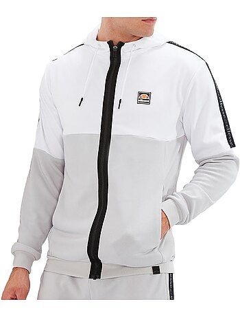 Ellesse forestio herenvest wit/grijs
