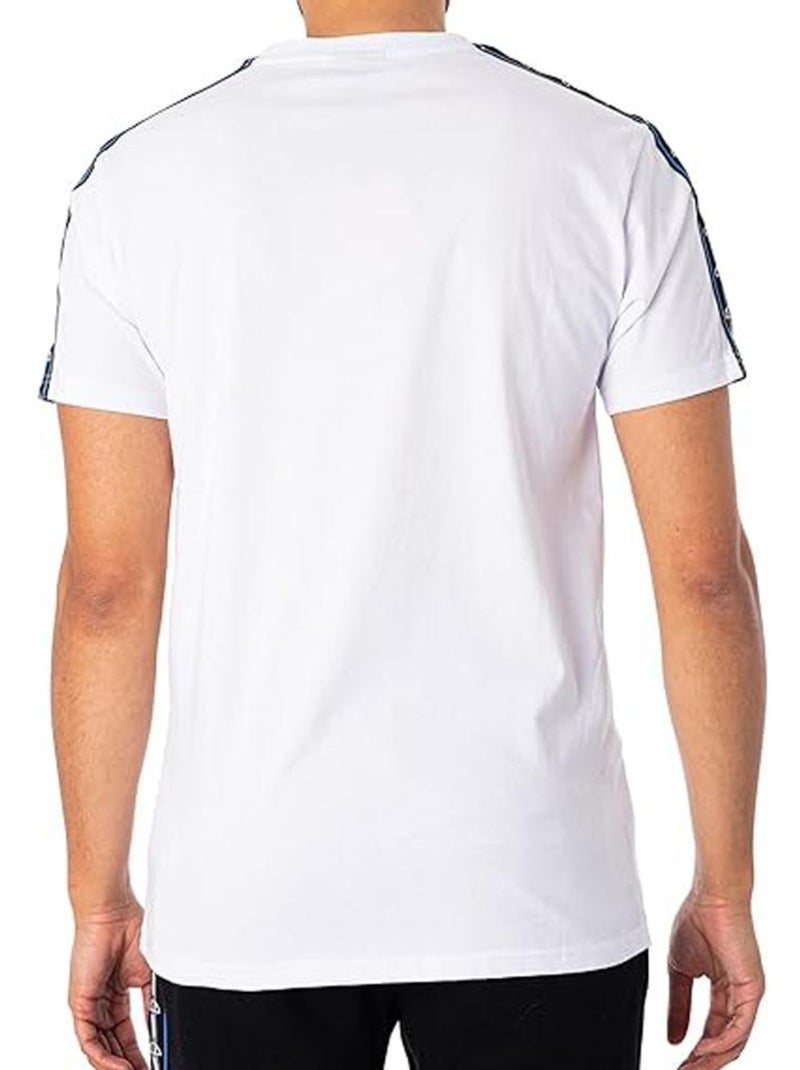 Ellesse Onix T-shirt voor Heren - Wit/Marineblauw Wit - Kiabi