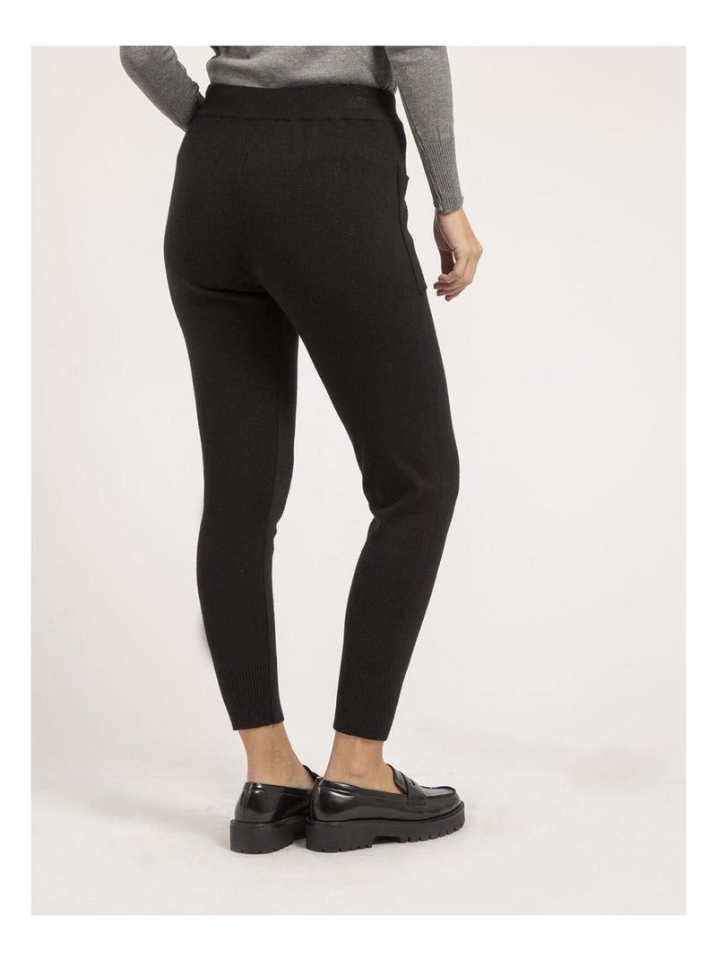 Elsa gebreide joggingbroek Zwart - Kiabi