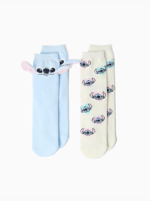 Emballez 2 paires de chaussettes « stitch » —©disney, mo fashion - Kiabi Emballez 2 paires de chaussettes « stitch » —©disney, mo fashion - Kiabi