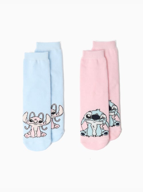 Emballez 2 paires de chaussettes « stitch » —©disney, mo fashion - Kiabi Emballez 2 paires de chaussettes « stitch » —©disney, mo fashion - Kiabi