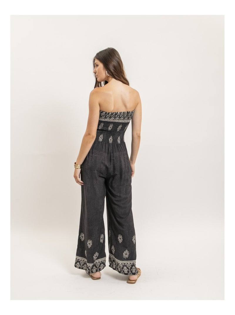 Emilva jumpsuit Zwart - Kiabi