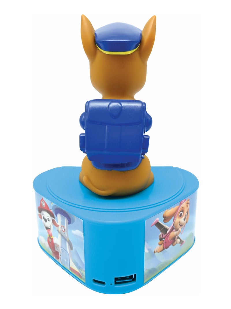 Enceinte bluetooth avec figurine lumineuse de chase Bleu - Kiabi