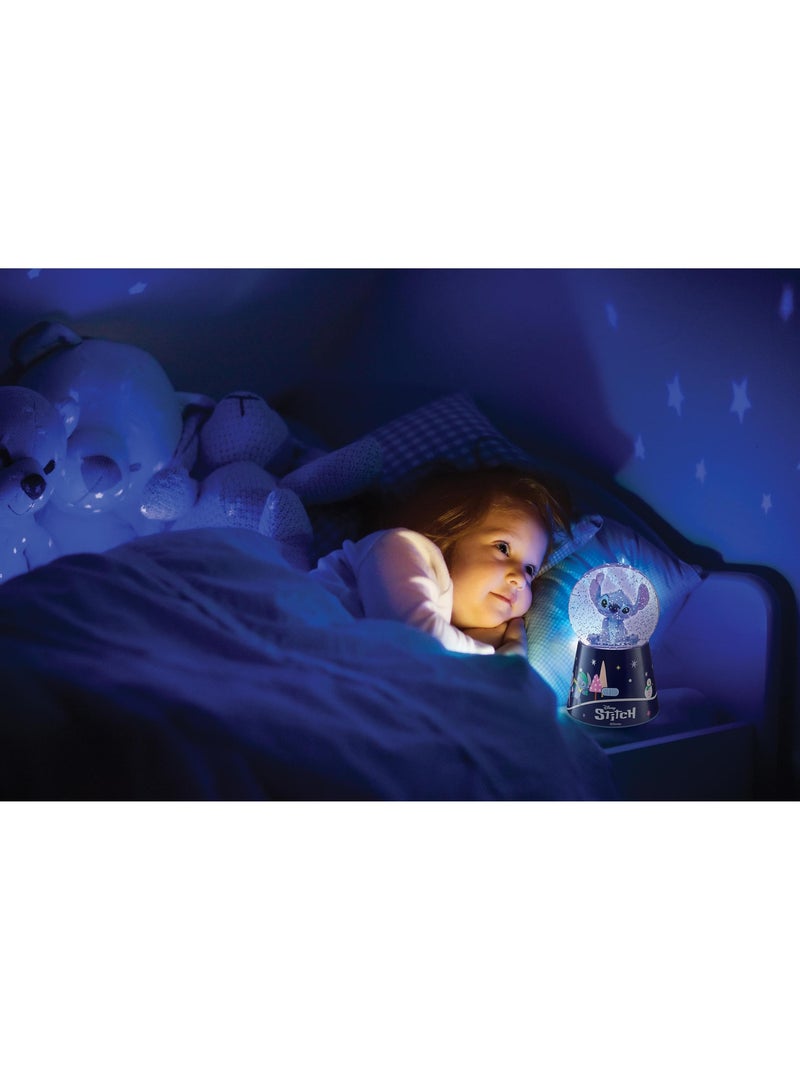 Enceinte bluetooth boule à neige stitch Bleu - Kiabi