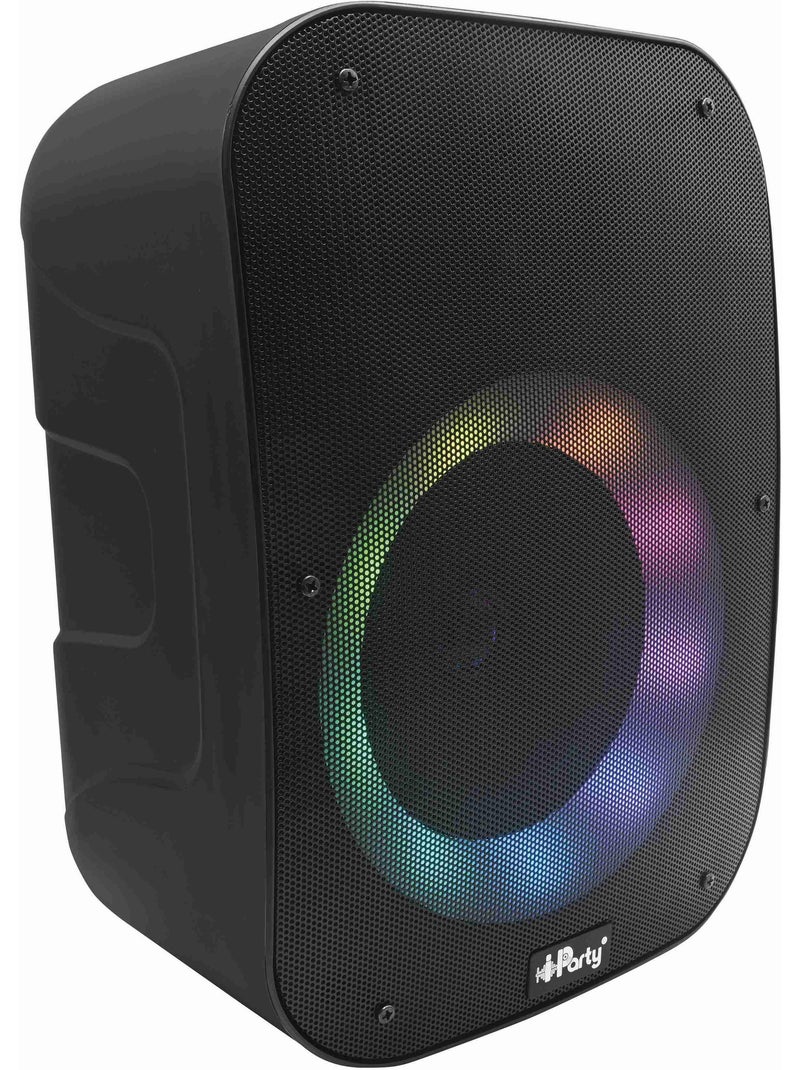 Enceinte bluetooth iparty avec micro et effets lumineux multicolores Noir - Kiabi