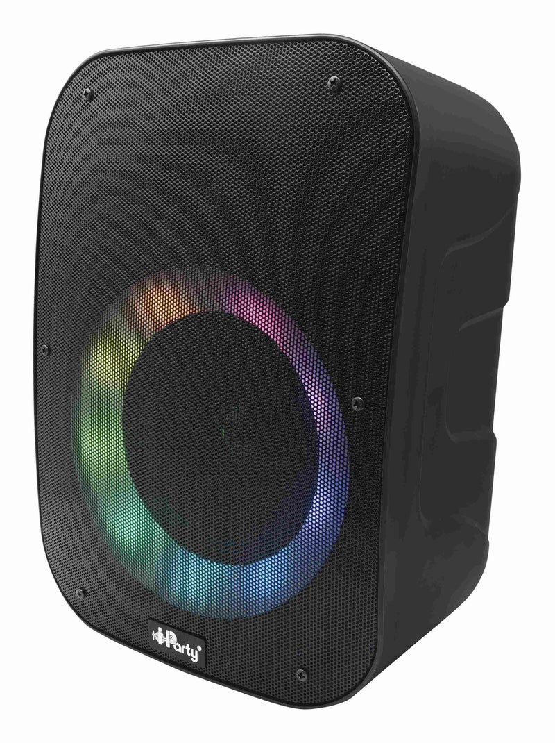Enceinte bluetooth iparty avec micro et effets lumineux multicolores Noir - Kiabi
