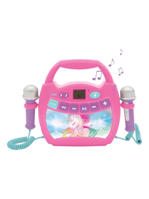 Enceinte bluetooth licorne avec micros - Kiabi Enceinte bluetooth licorne avec micros - Kiabi