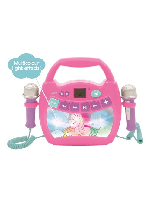 Enceinte bluetooth licorne avec micros - Kiabi Enceinte bluetooth licorne avec micros - Kiabi