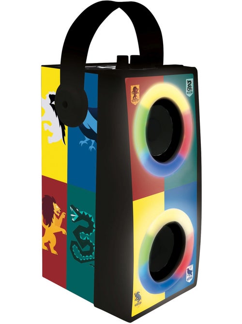 Enceinte bluetooth portable avec micro et effets lumineux harry potter - Kiabi Enceinte bluetooth portable avec micro et effets lumineux harry potter - Kiabi