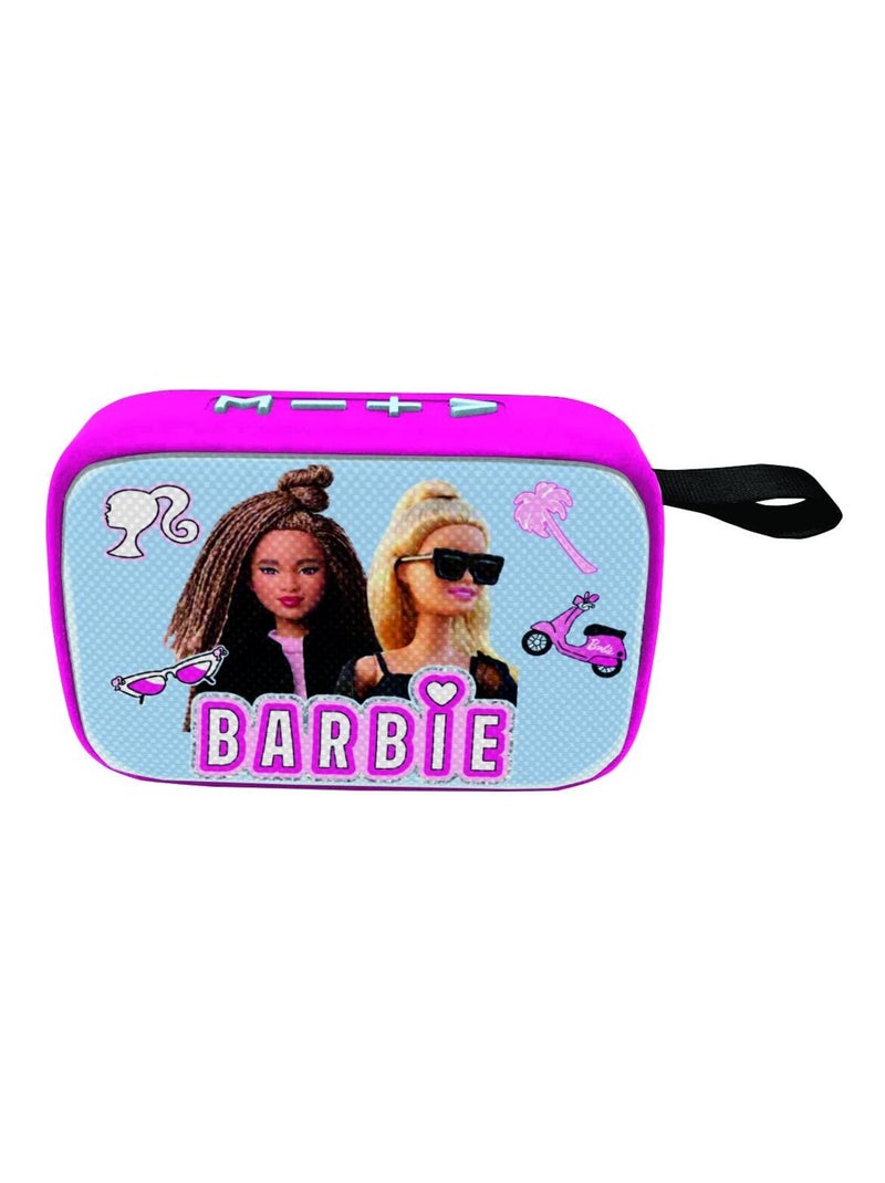 Enceinte bluetooth portable barbie Rose - Kiabi
