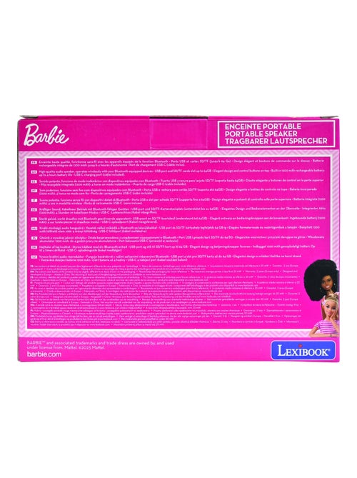 Enceinte bluetooth portable barbie - Kiabi Enceinte bluetooth portable barbie - Kiabi