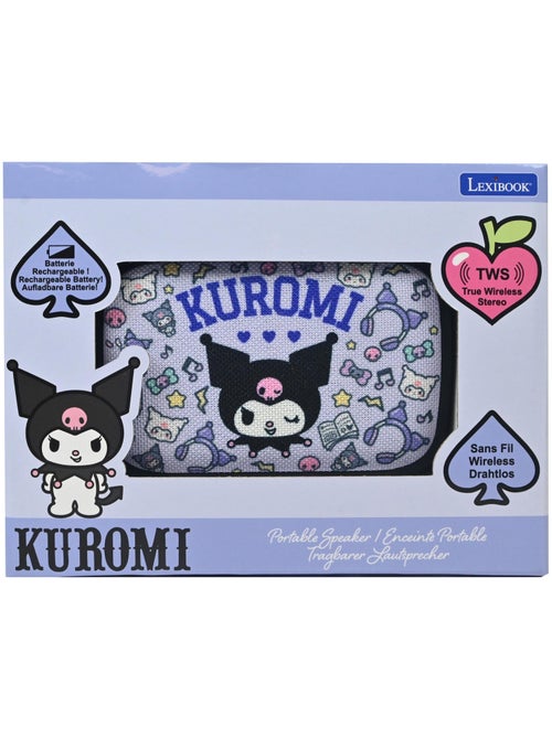 Enceinte bluetooth portable kuromi - Kiabi Enceinte bluetooth portable kuromi - Kiabi