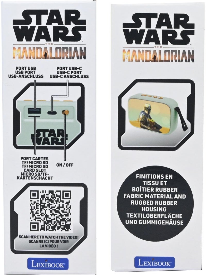 Enceinte bluetooth portable star wars Vert - Kiabi