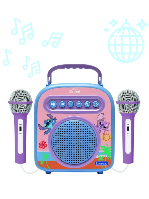 Enceinte bluetooth stitch avec micros - Kiabi