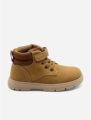 Enkelhoge schoenen met klittenbandsluiting