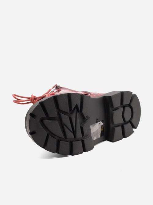 Enkellaarsjes met een decoratieve strik - Kiabi