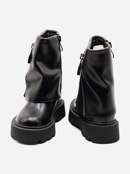 Enkellaarsjes met profielzolen - Kiabi