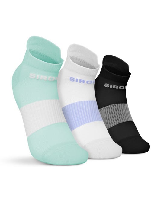Enkelsokken hardlopen 3-pack - Kiabi
