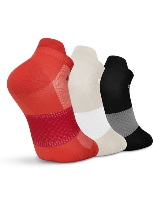 Enkelsokken hardlopen 3-pack - Kiabi