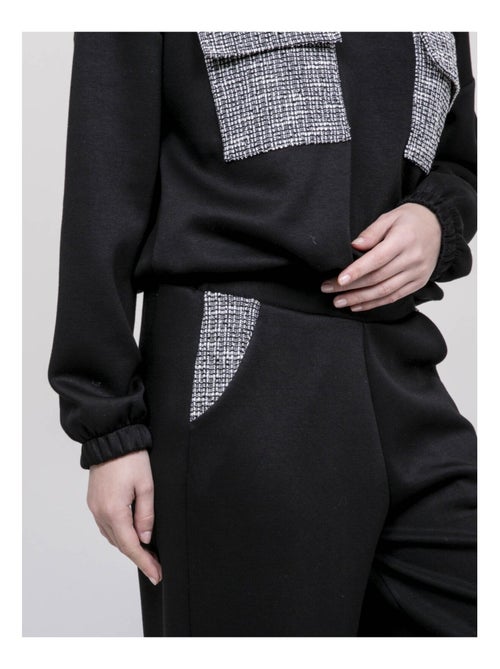 Enrika broek met tweeddetails - Kiabi Enrika broek met tweeddetails - Kiabi