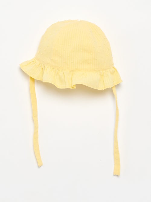 Ensemble 2 pièces - barboteuse + chapeau - Kiabi