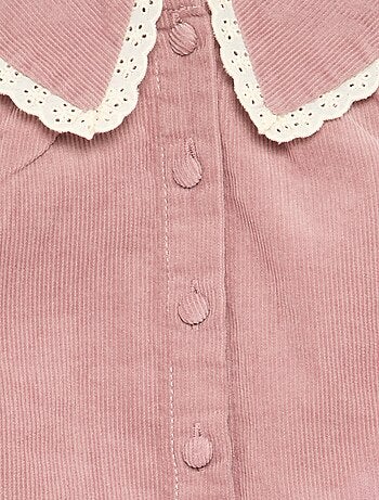Ensemble 2 pièces - blouse en velours + legging