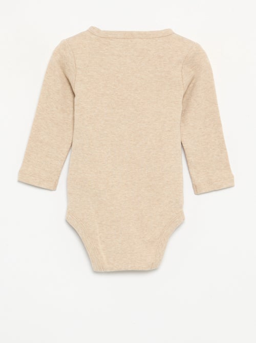 Ensemble 2 pièces - Body à manches longues + legging - Kiabi