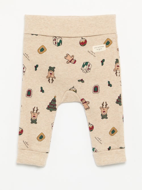 Ensemble 2 pièces - Body à manches longues + legging - Kiabi