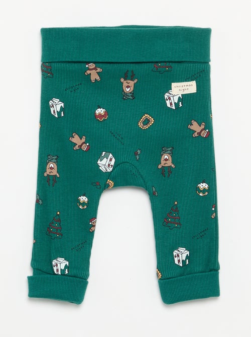 Ensemble 2 pièces - Body à manches longues + legging - Kiabi
