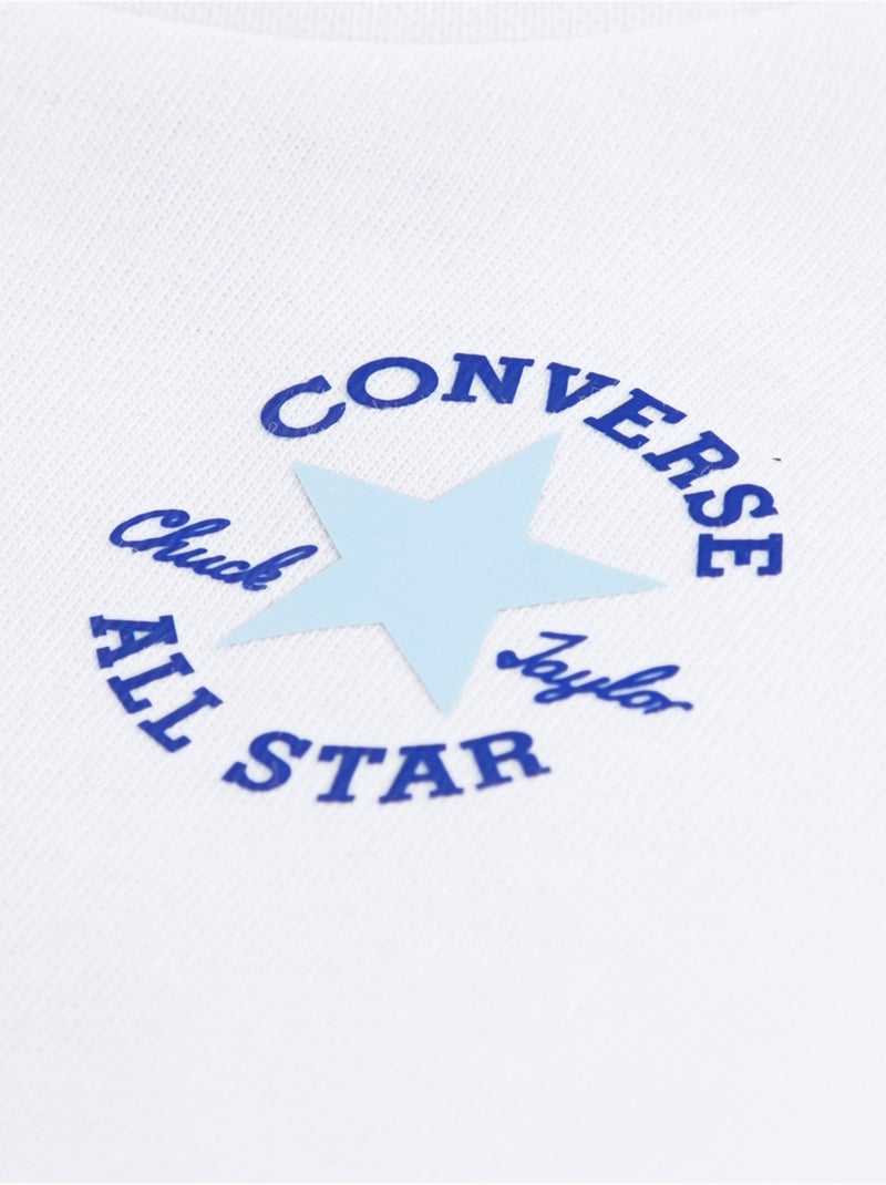 Ensemble  2 pièces - Converse Blanc Bleu - Kiabi
