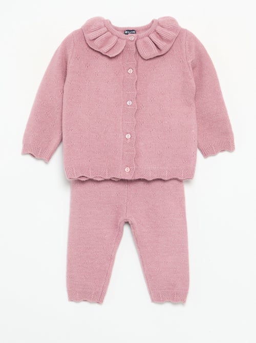 Ensemble 2 pièces - Gilet + legging - Kiabi
