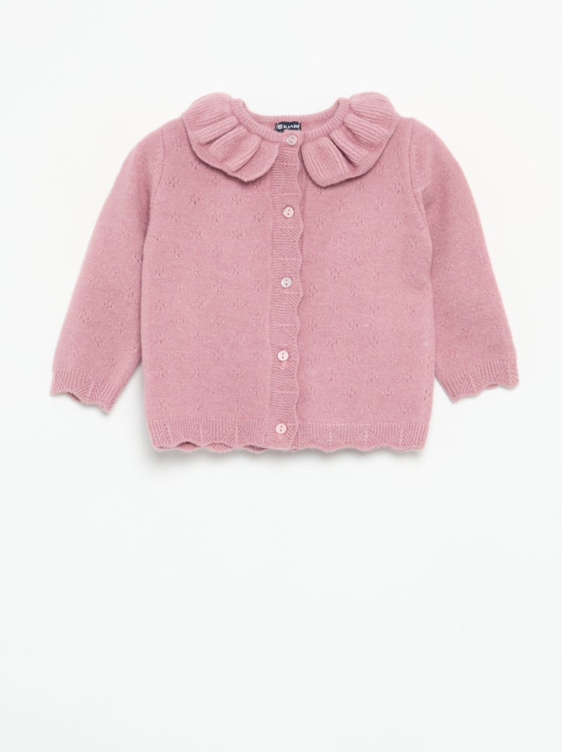 Ensemble 2 pièces - Gilet + legging Rose - Kiabi