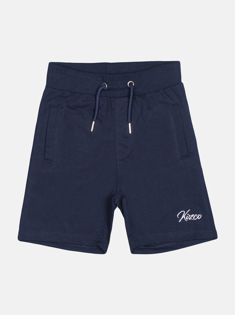 Ensemble  2 pièces - Kizco Blanc Bleu marine - Kiabi