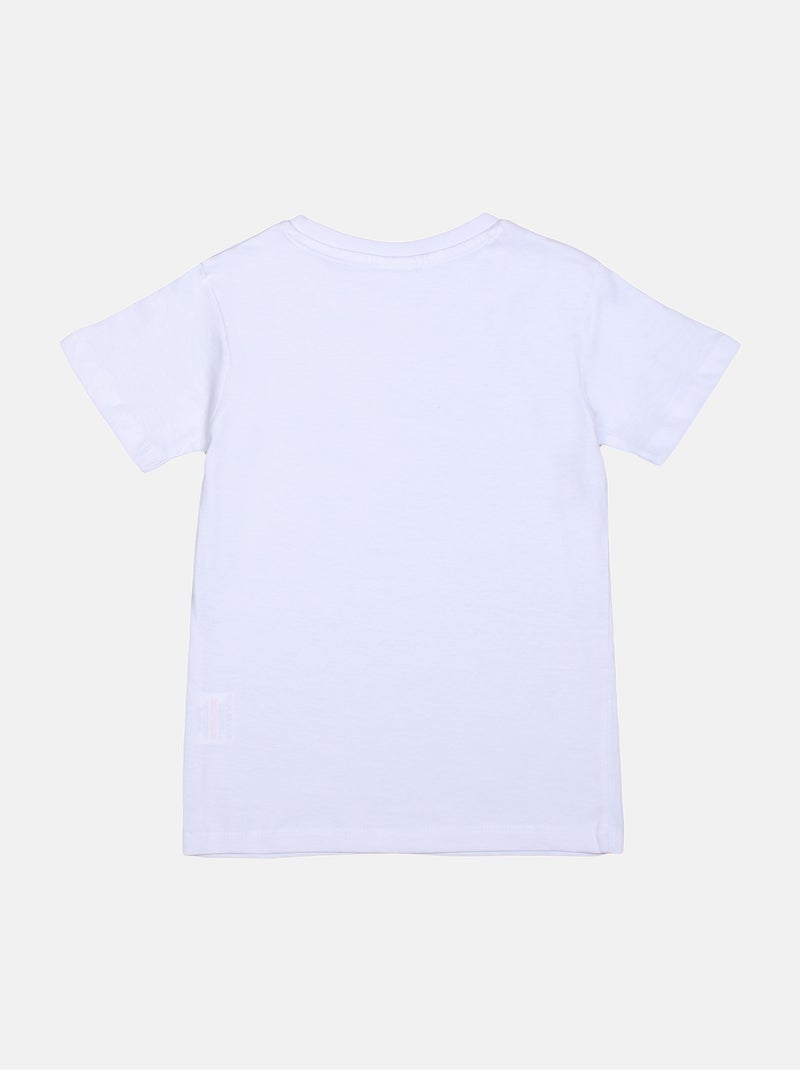 Ensemble  2 pièces - Kizco Blanc Bleu marine - Kiabi