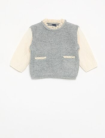 Ensemble 2 pièces - pull 2 en 1 + legging